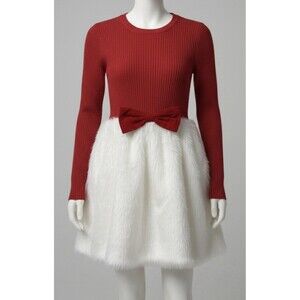 Derek Heart Girl L Sweater Dress Holiday  Long Sleeve Sz XL